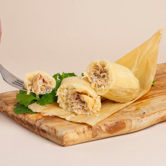 Food Service 30ct - Green Chile Chicken Tamales