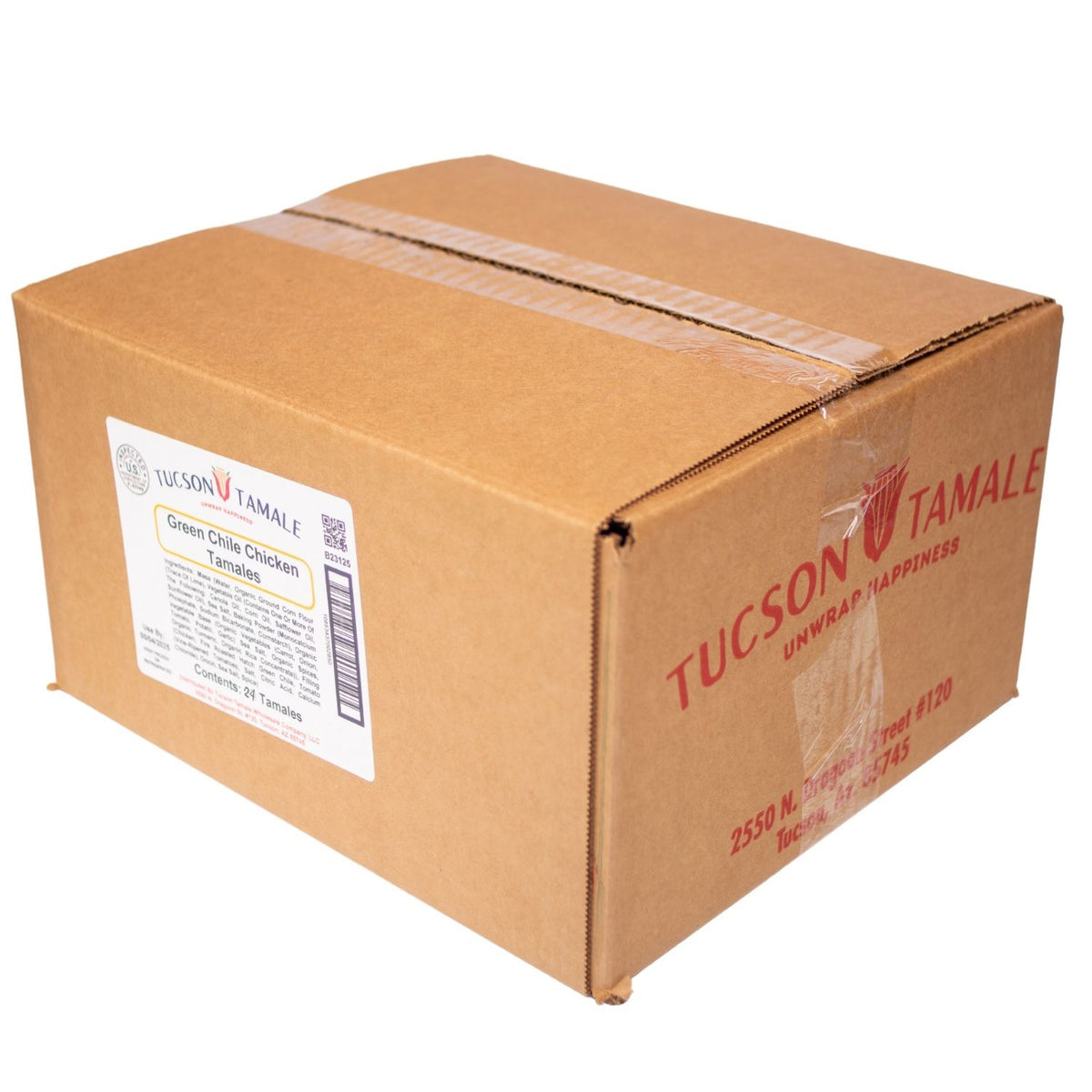 Green Chile Chicken Tamales (24 Pack)