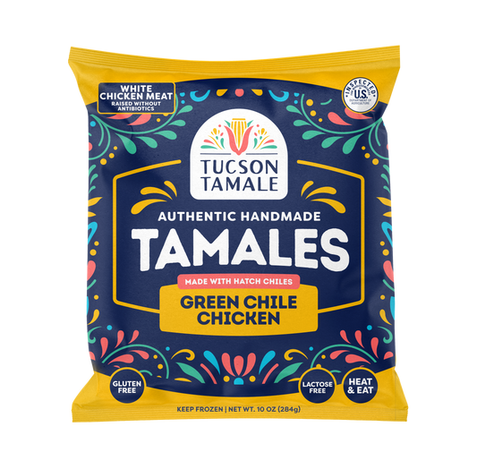 6 Twin Packs - Green Chile & Chicken Tamales