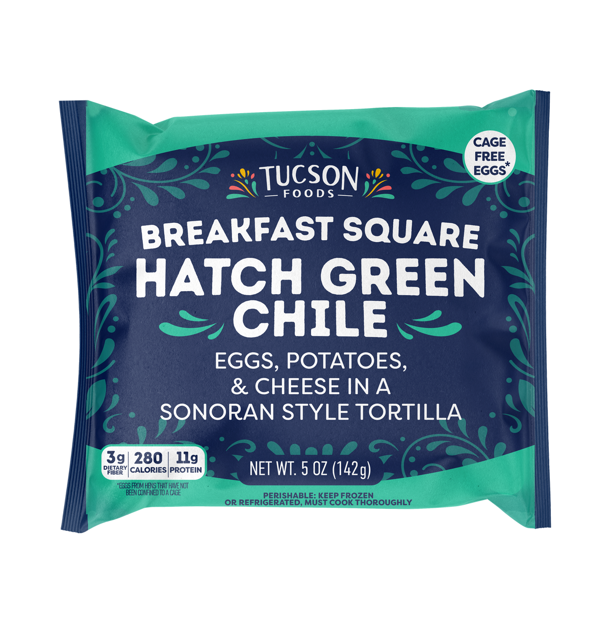 Green Chile & Egg Squares (27 Pack)